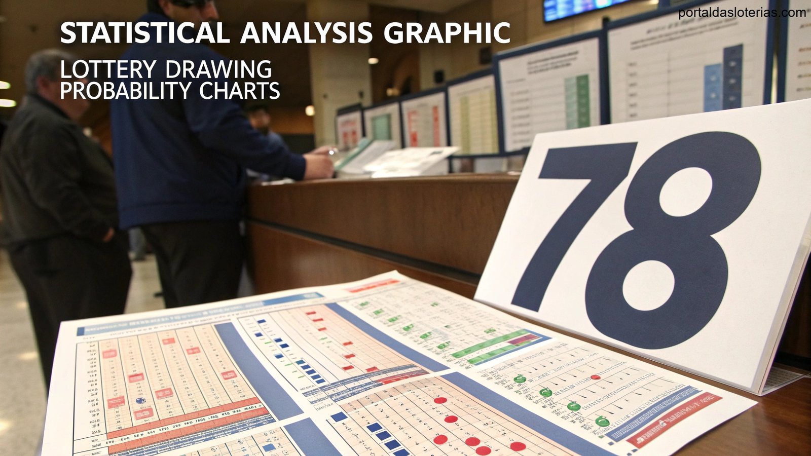 Gráfico detalhado de análise estatística para loteria mostrando tendências e probabilidades.